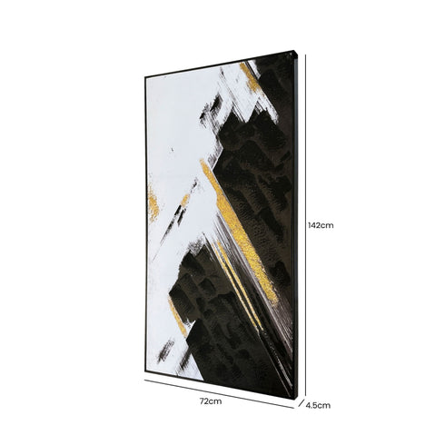 Abstract Tall Canvas